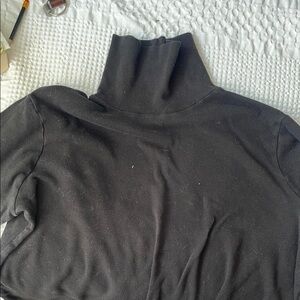 Black Turtleneck Sweater
